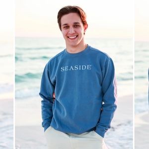 The Seaside Styles Blue crewneck